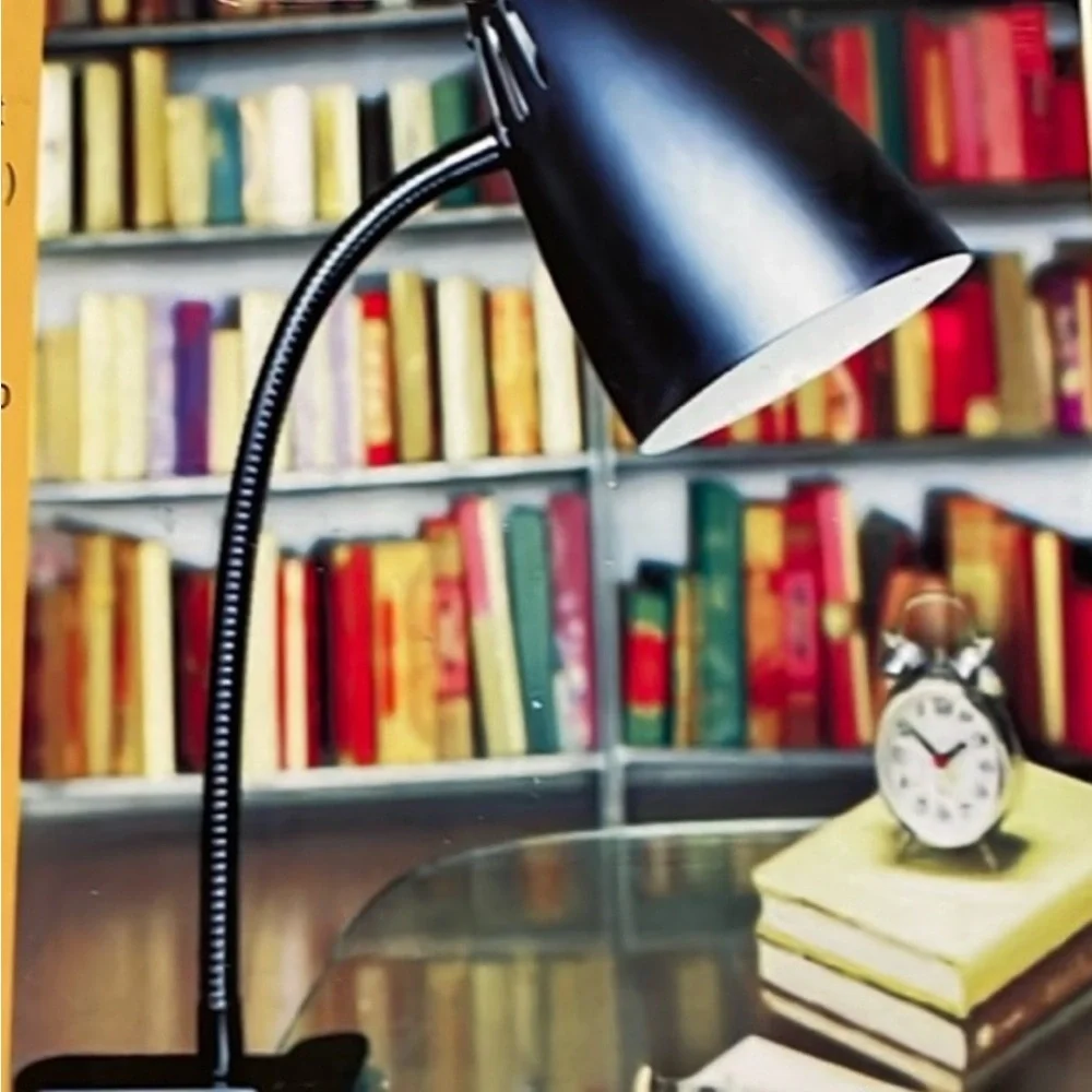 Sleek Desk Clip on Adjustable Lamp